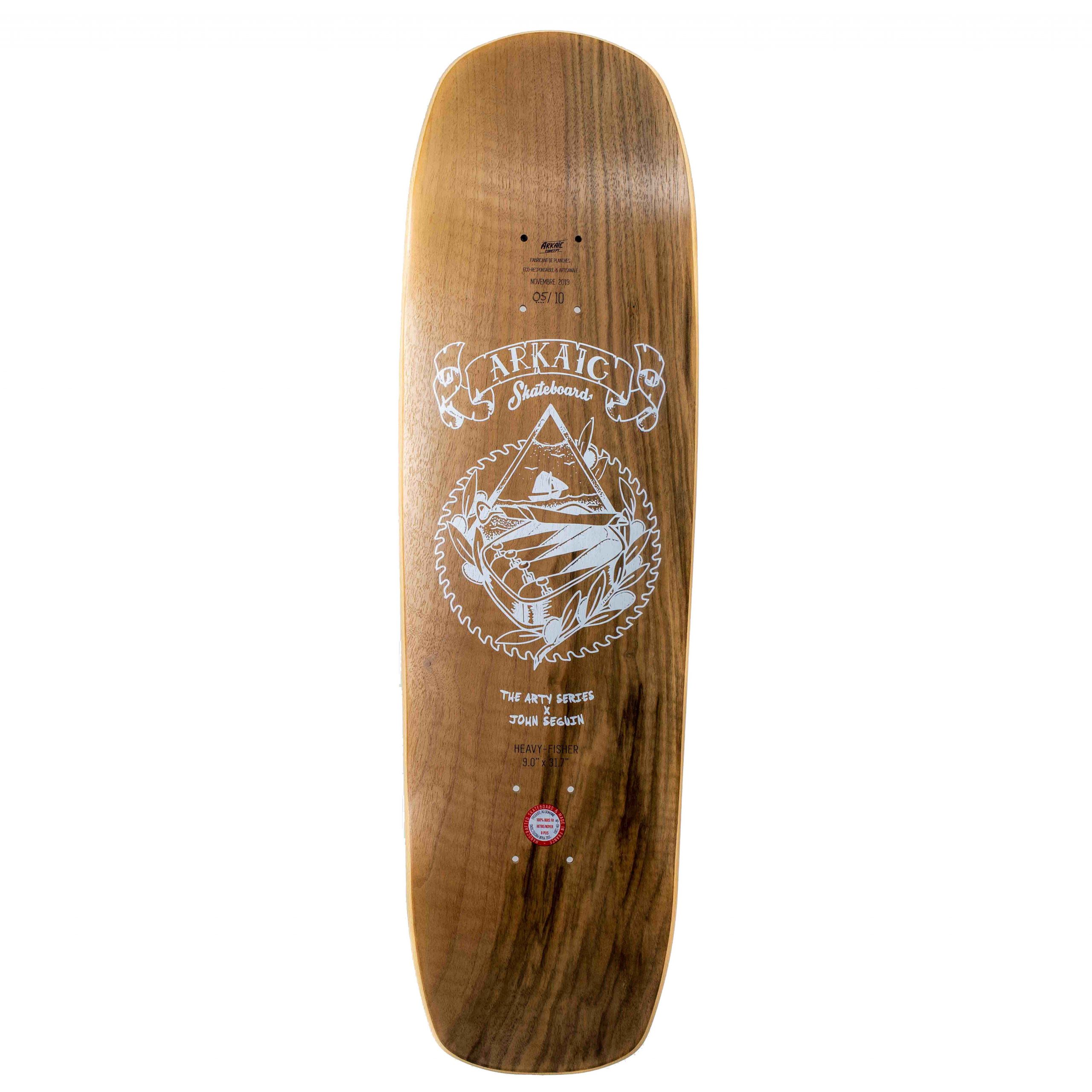 planche de skateboard fabriquée en france Arkaic skateboard made in france 00031