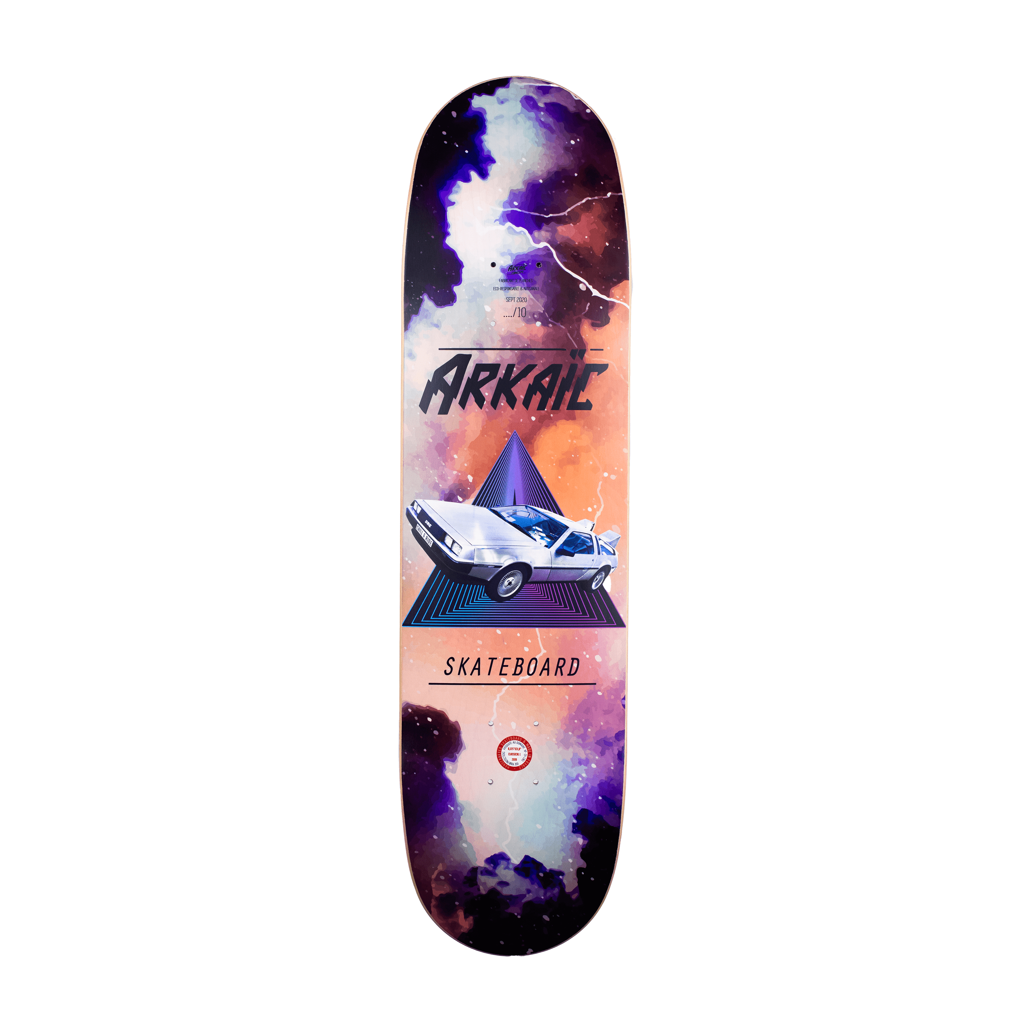 Arkaic Skateboard made in france collection 2020 pandemic edition fabrication francaise lyon eco-responsable11